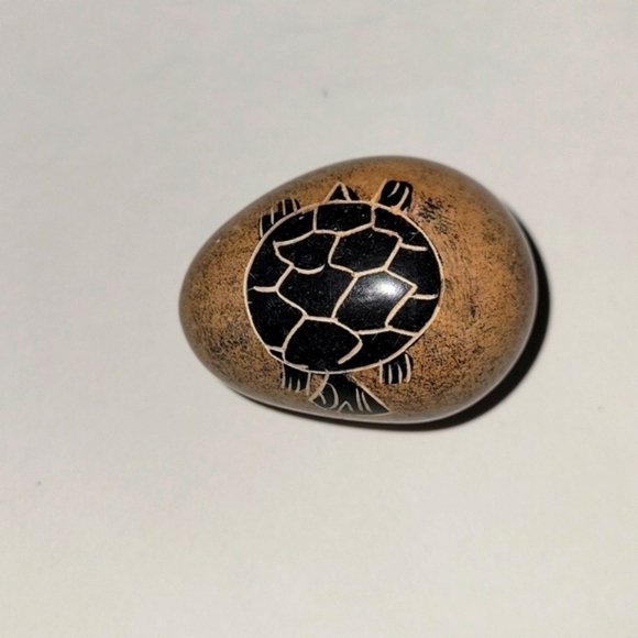 AFRICAN SOAPSTONE BOWL & EGG decor - Picture 4 of 7